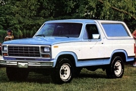 FORD Bronco 1980 - 1986
