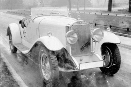 MERCEDES BENZ Typ Nurburg Sport Roadster (W08) 1928 - 1939