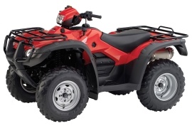 HONDA FourTrax Foreman Rubicon with Electric Power Steering TRX500FPA