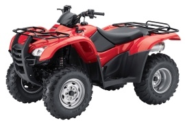 HONDA FourTrax Rancher 4X4 with Power Steering TRX420FPM